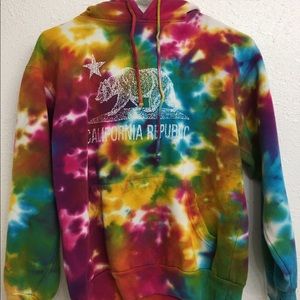 California Republic Tye Dye Hoodie