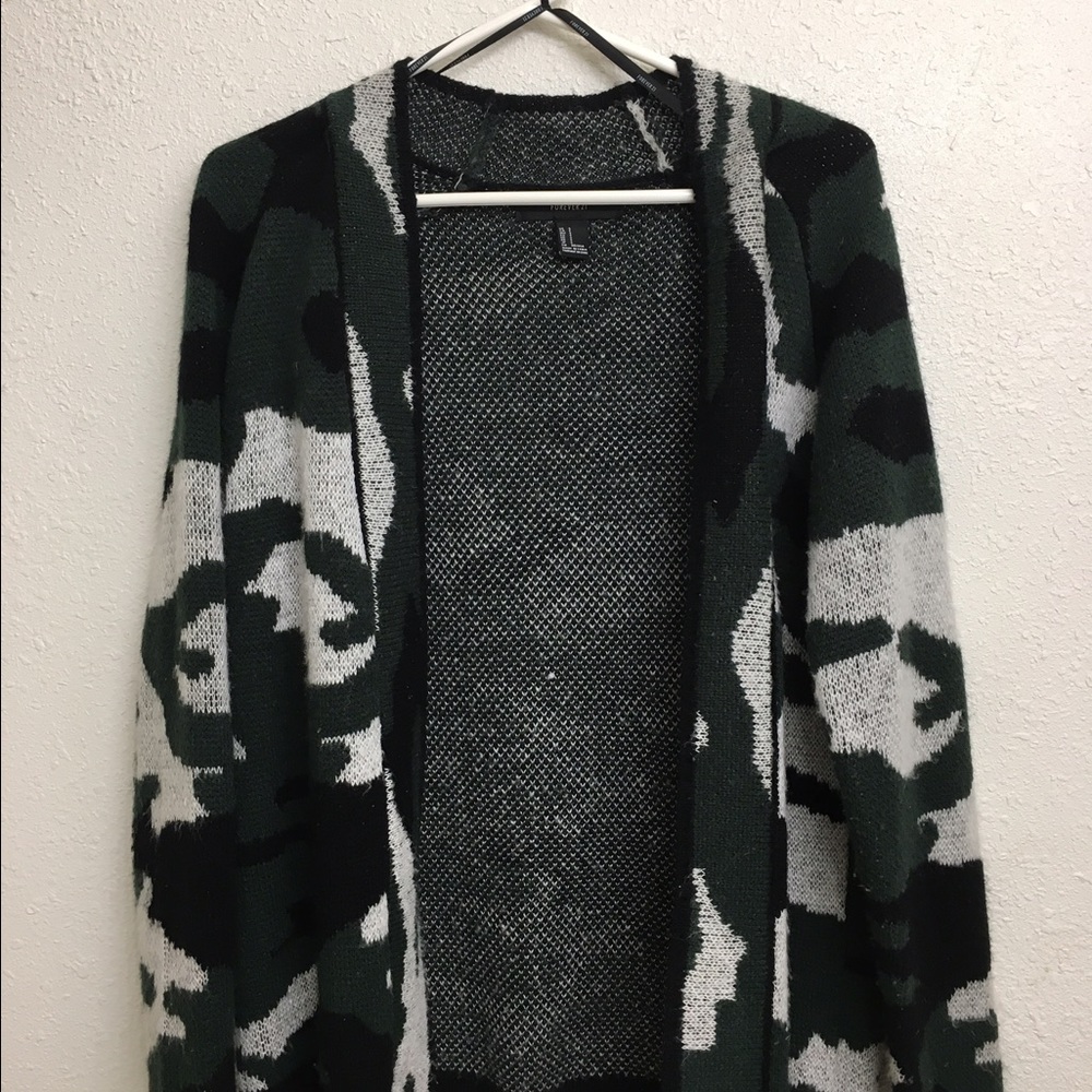 Camo Cardigan (small)