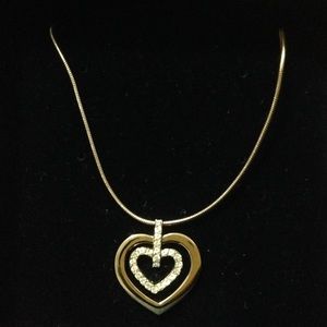 Circle Heart Pendant