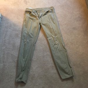 Khaki Levi's pants
