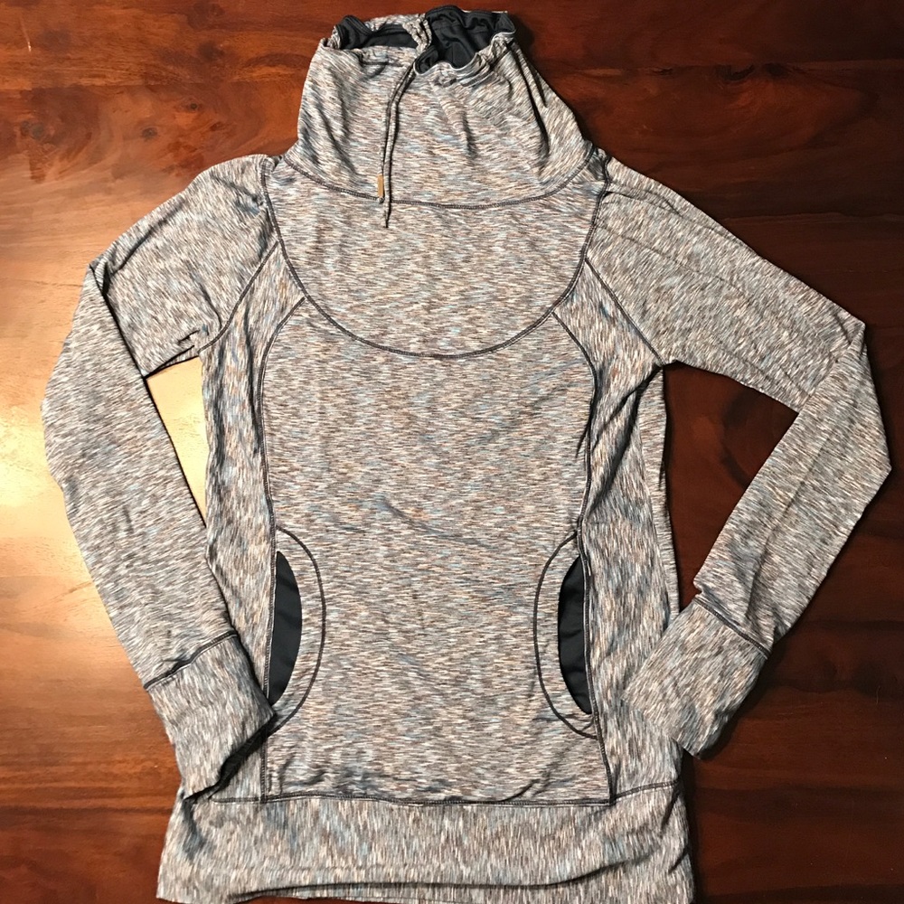 Prana blue space dye top Small