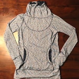 Prana blue space dye top Small