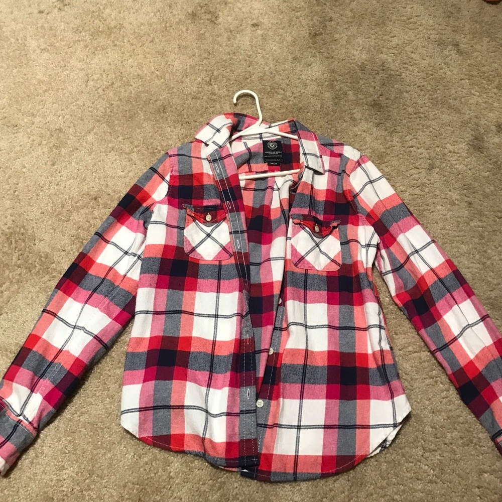 Plaid top