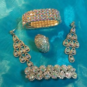 Ring bracelet earring hair barrette