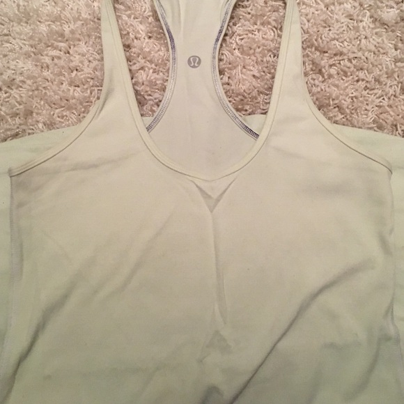 lululemon athletica Tops - Lululemon Cool Racerback II in light green