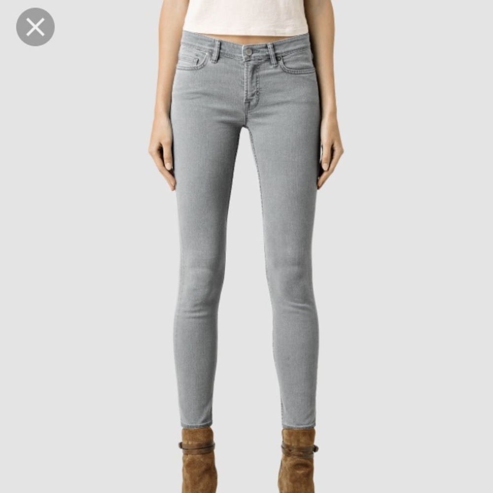 Amazing condition light all saints Mast jeans