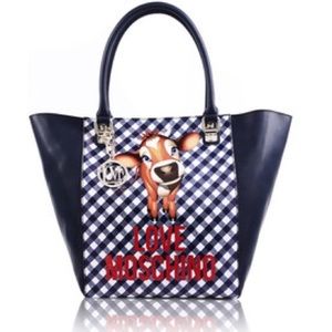 Authentic Love Moschino sweet cow tote 🐮