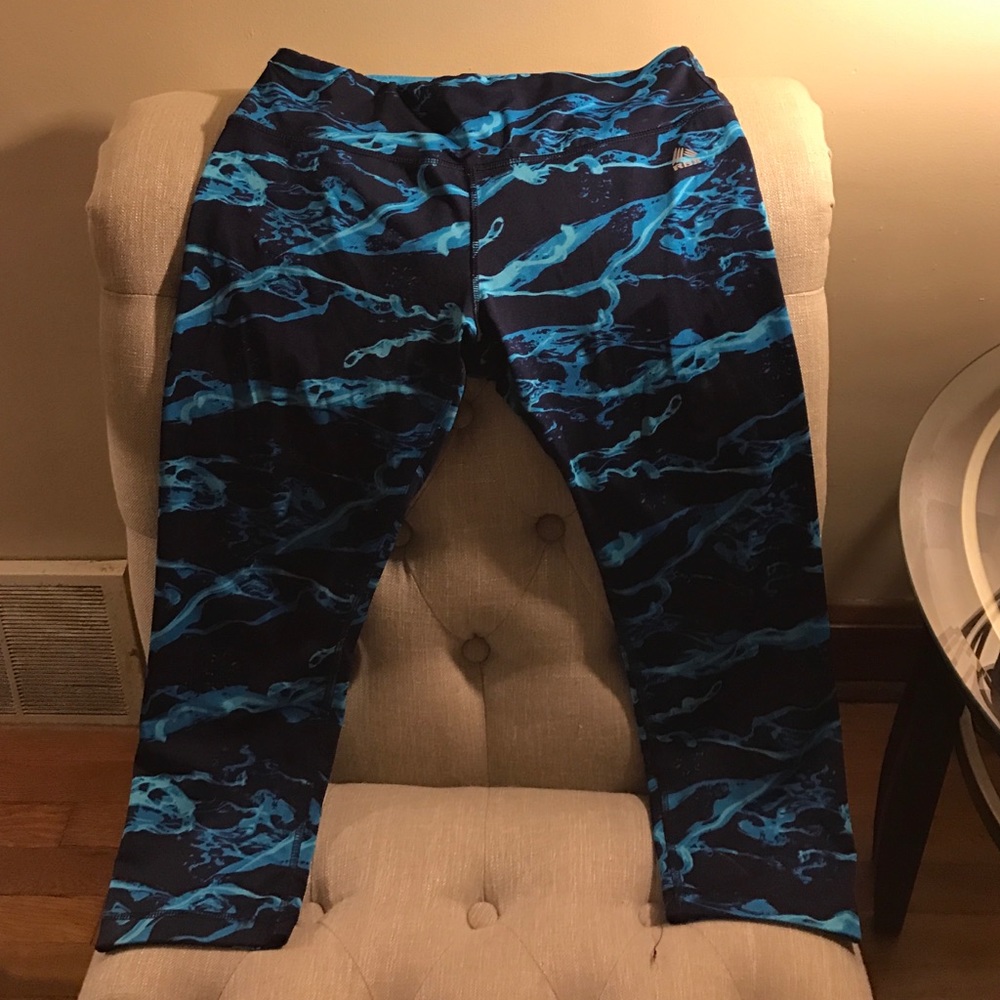 Ocean wave workout pants