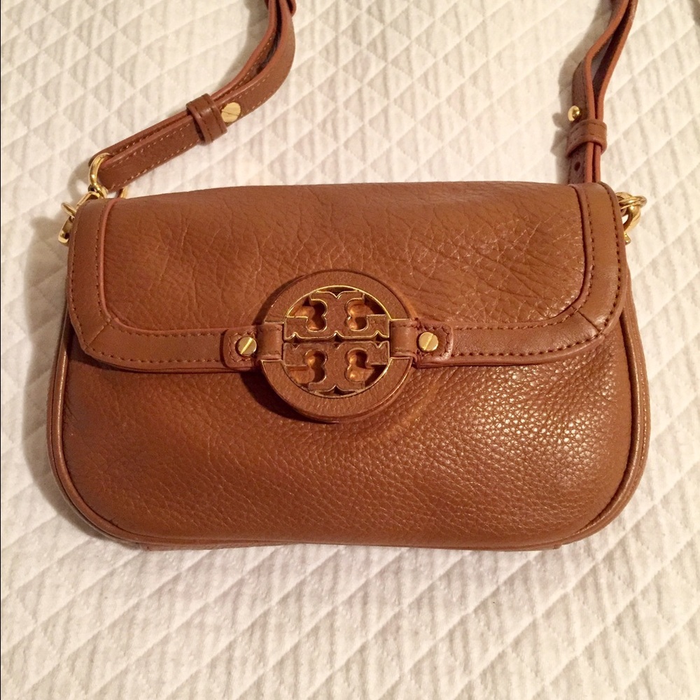 Tory Burch Authentic Mini Amanda Cross Body Bag