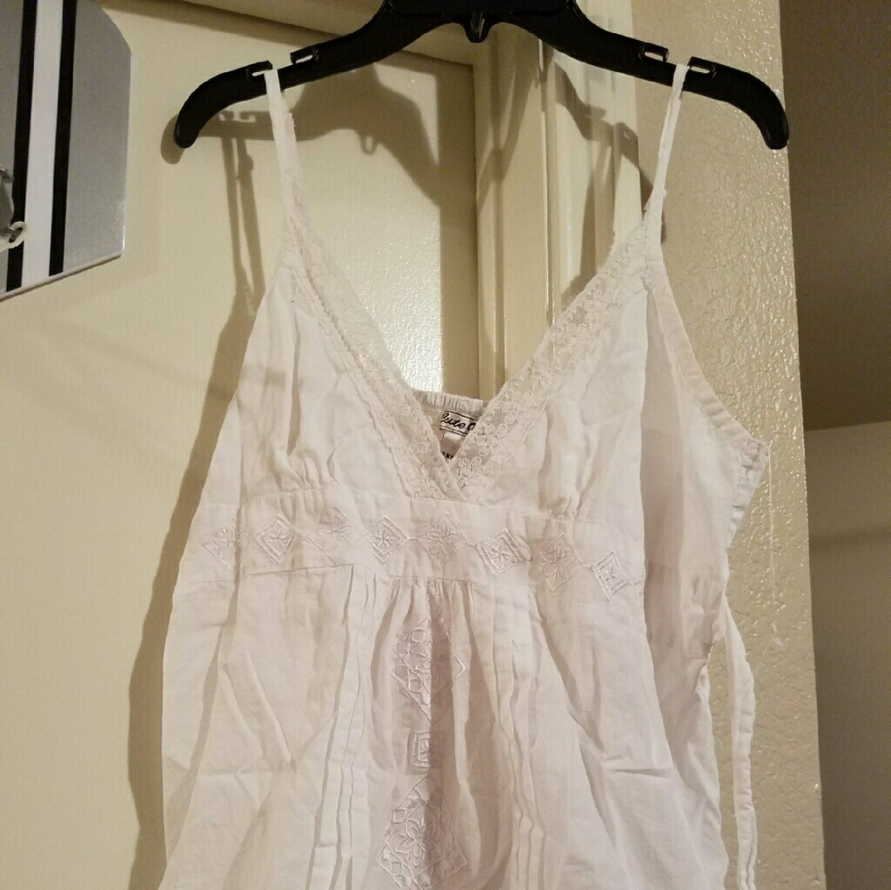 Spaghetti strap summer shirt