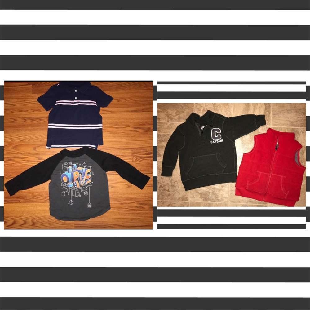 Assorted Toddler Boy's 3t Tops.