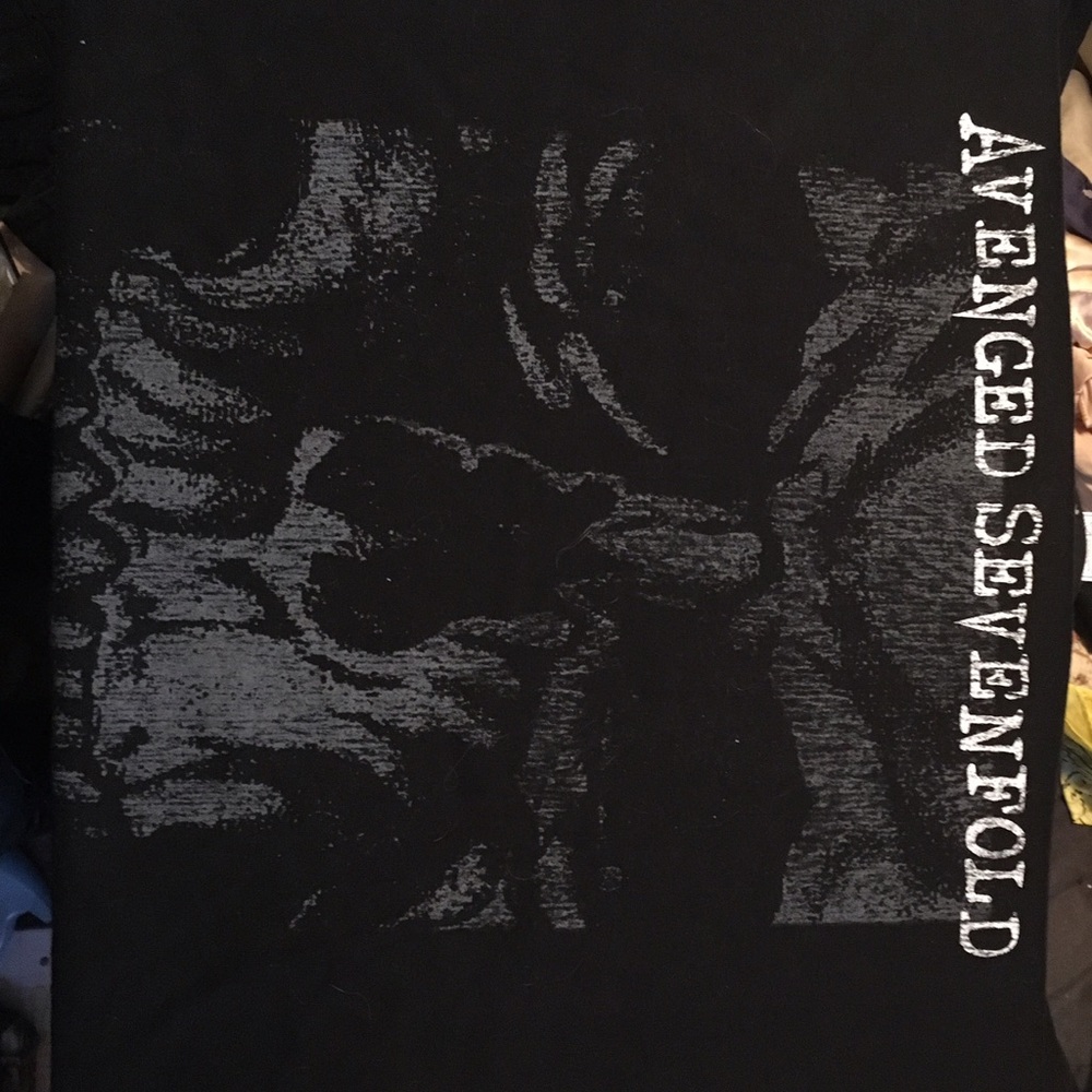 Avenged Sevenfold black tee