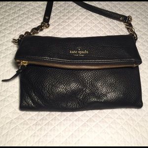 Kate Spade Cross Body black leather bag