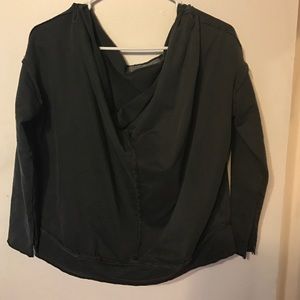 All Saints cowl neck sweatshirt