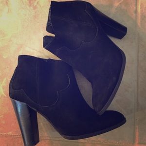 Shoemint Real Suede Ankle Booties 7