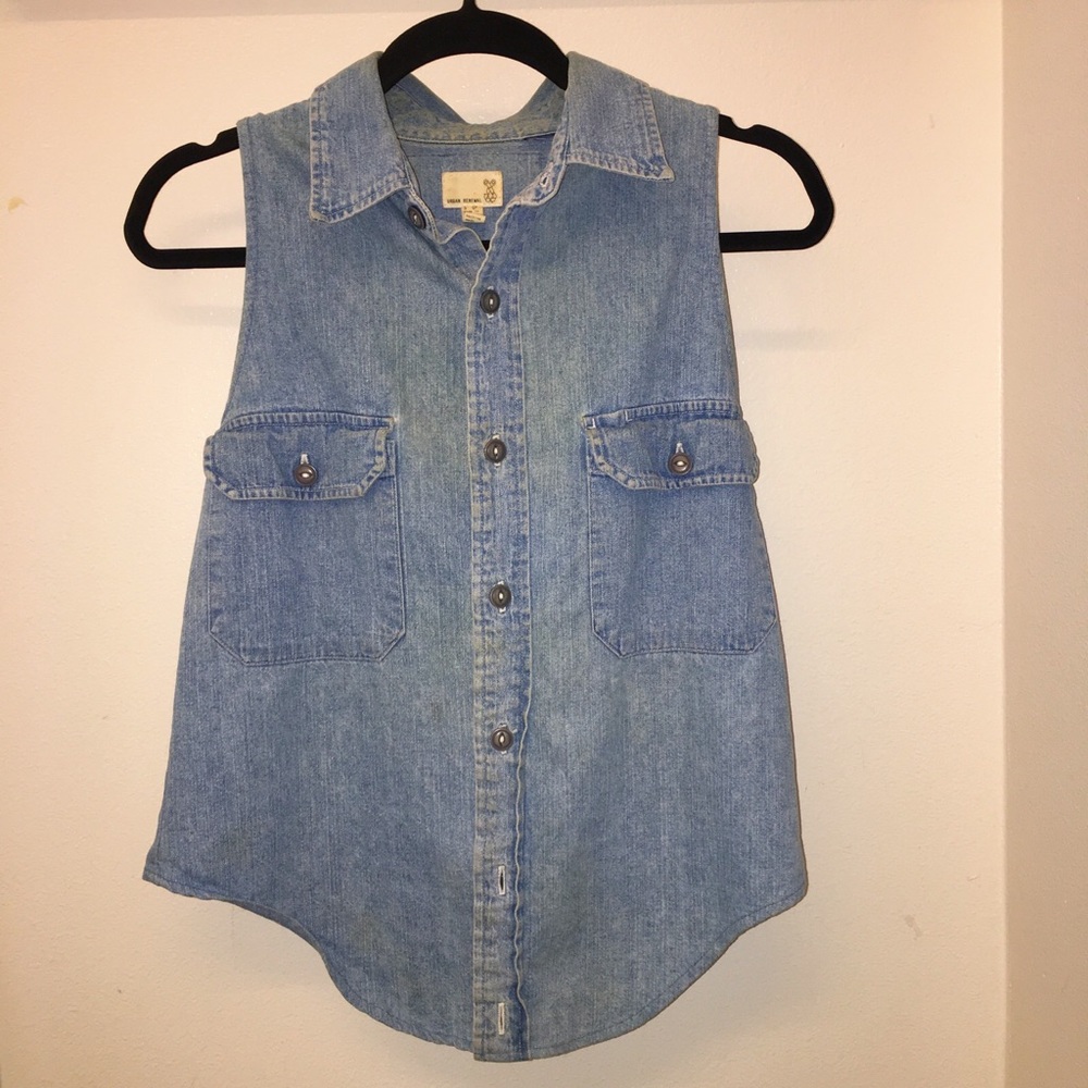 Urban Outfitters Denim tank top