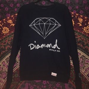 diamond supply company crewneck!