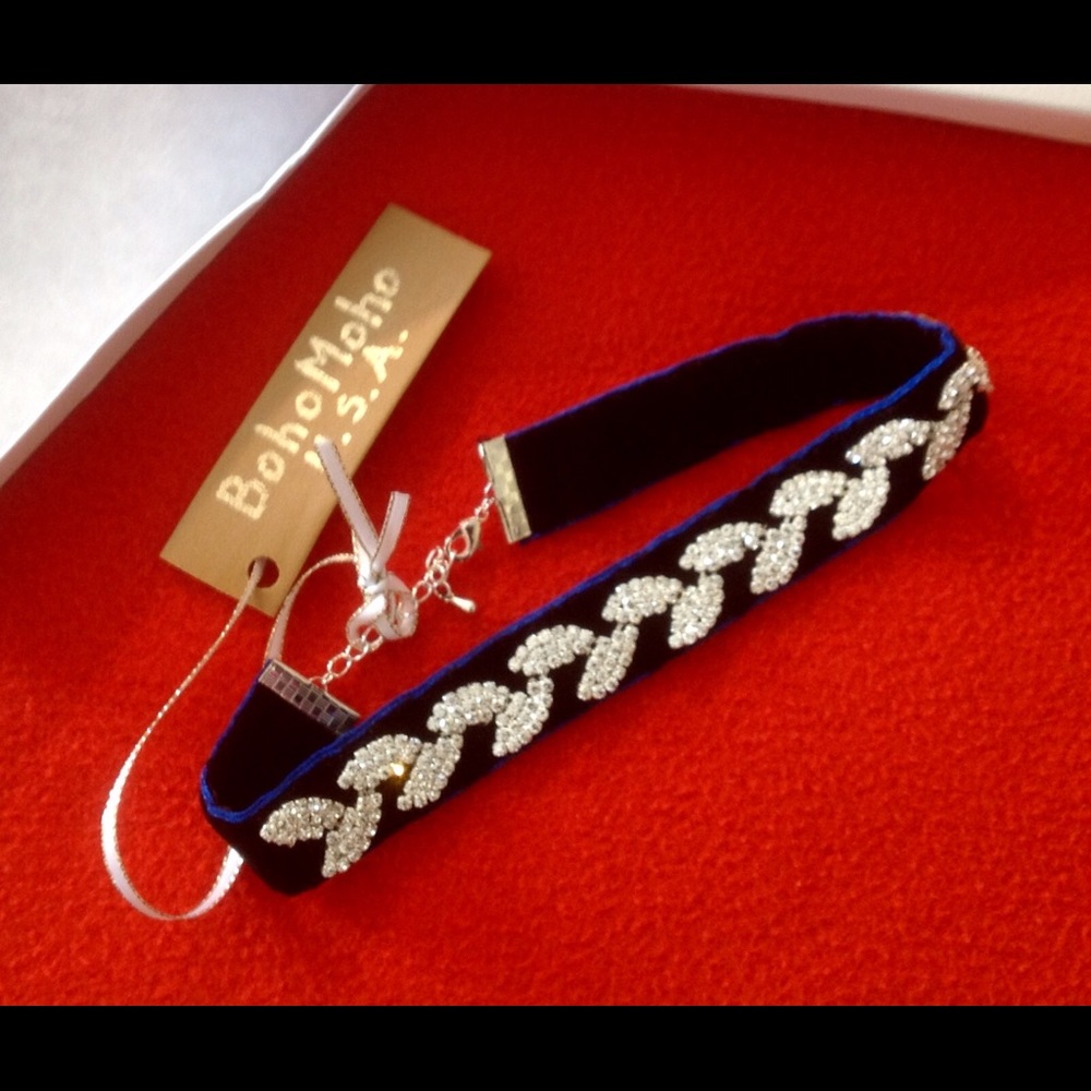 BohoMoho Swarovski choker