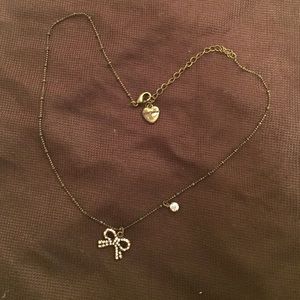 Betsey Johnson Bow Necklace🎀