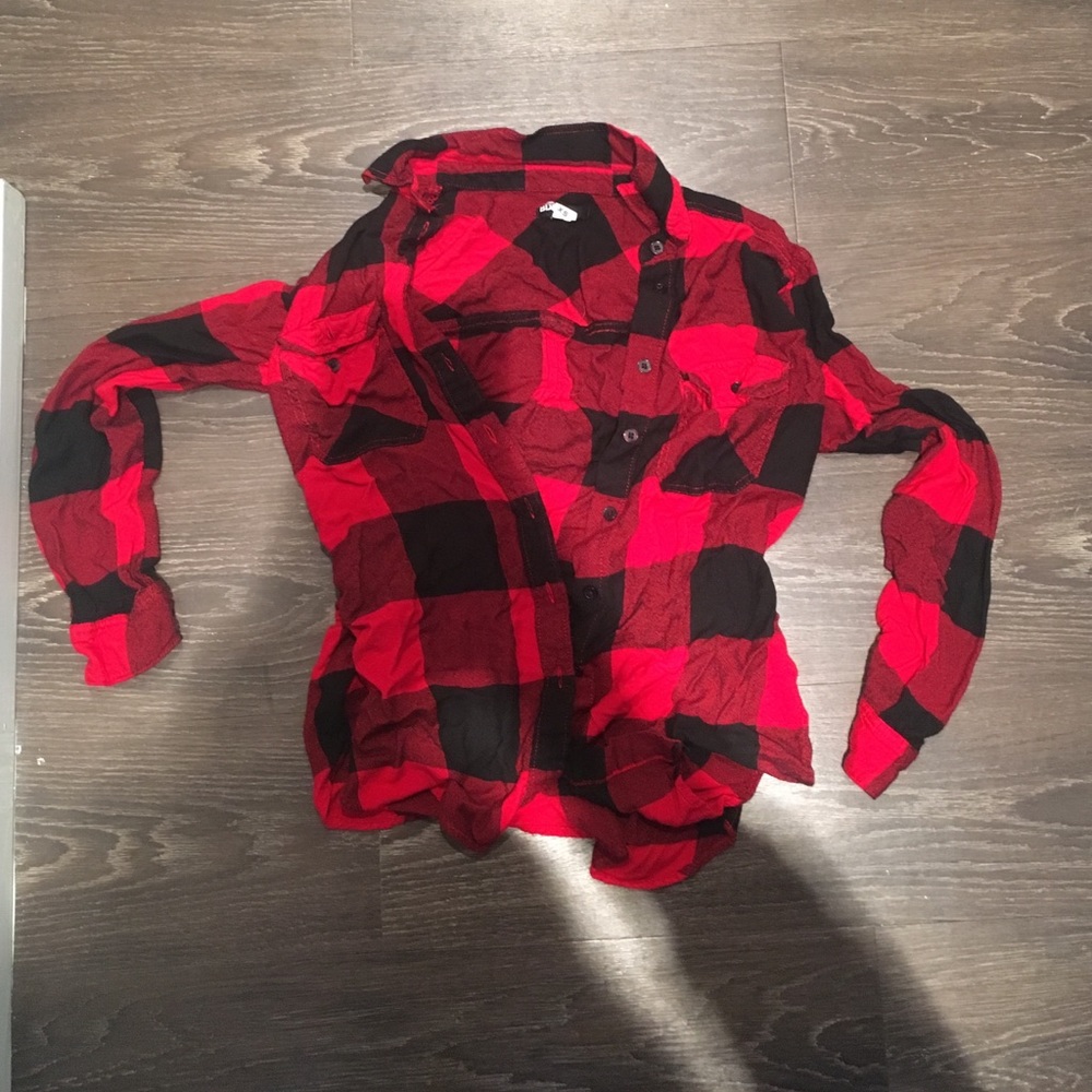 Urban outfitters plaid flannel