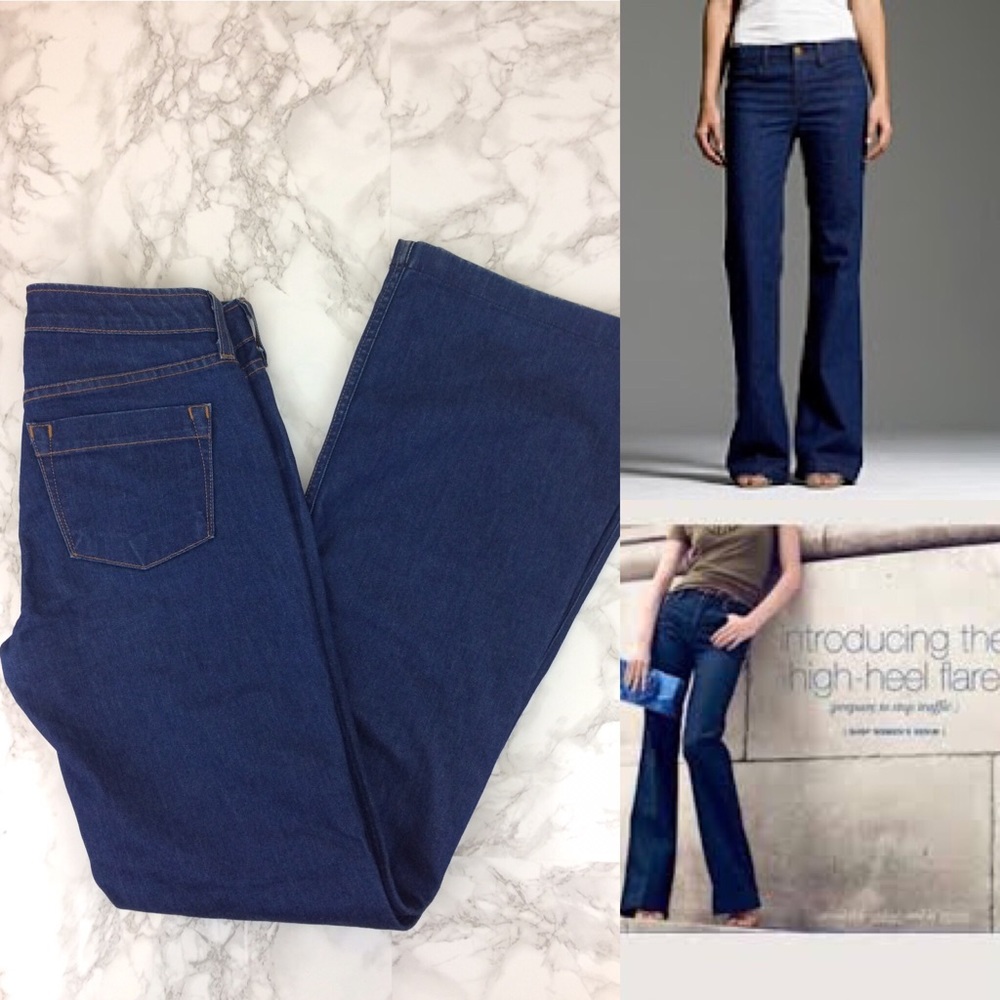 J.Crew High Heel Flare Jeans