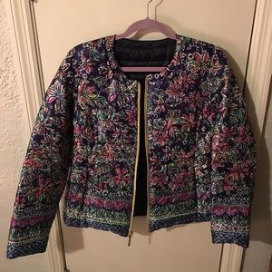Down Reversible Lily Pulitzer Jacket