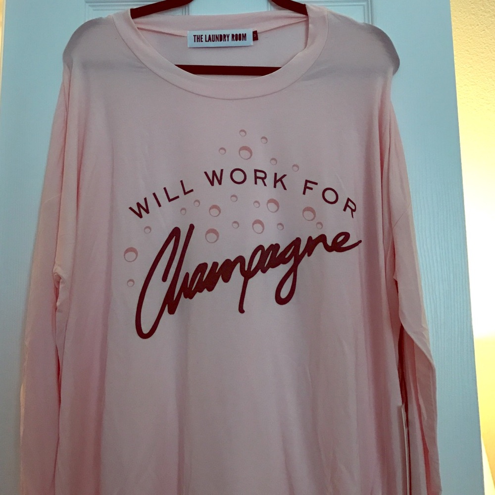 The Laundry Room "Will work for Champagne"