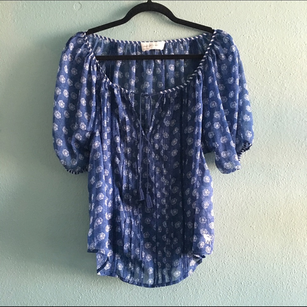 Indie style blouse