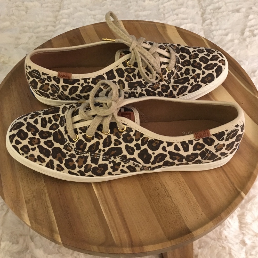 Leopard print Keds sneakers