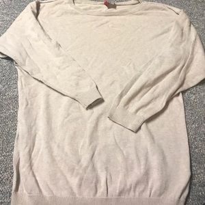 Tan sweater