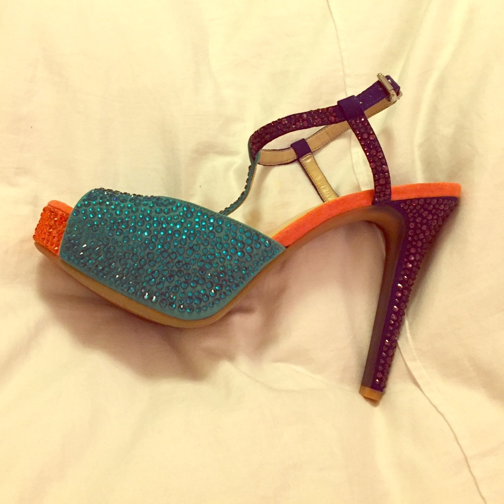 Beautiful studded heels!