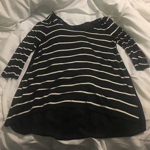 Cynthia Rowley high low shirt