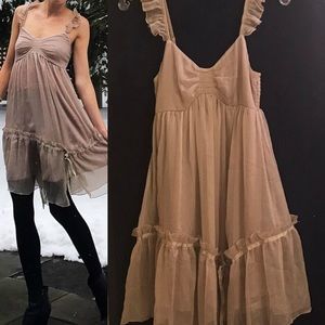 Boutique Find - Flowy Babydoll Dress (Size S)