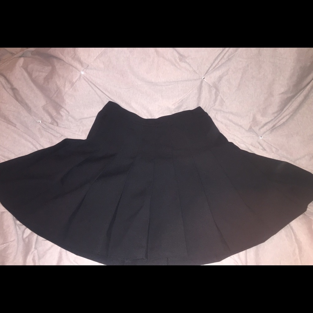 Black American Apparel Tennis Skirt