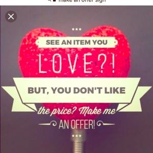 Make me an offer👠