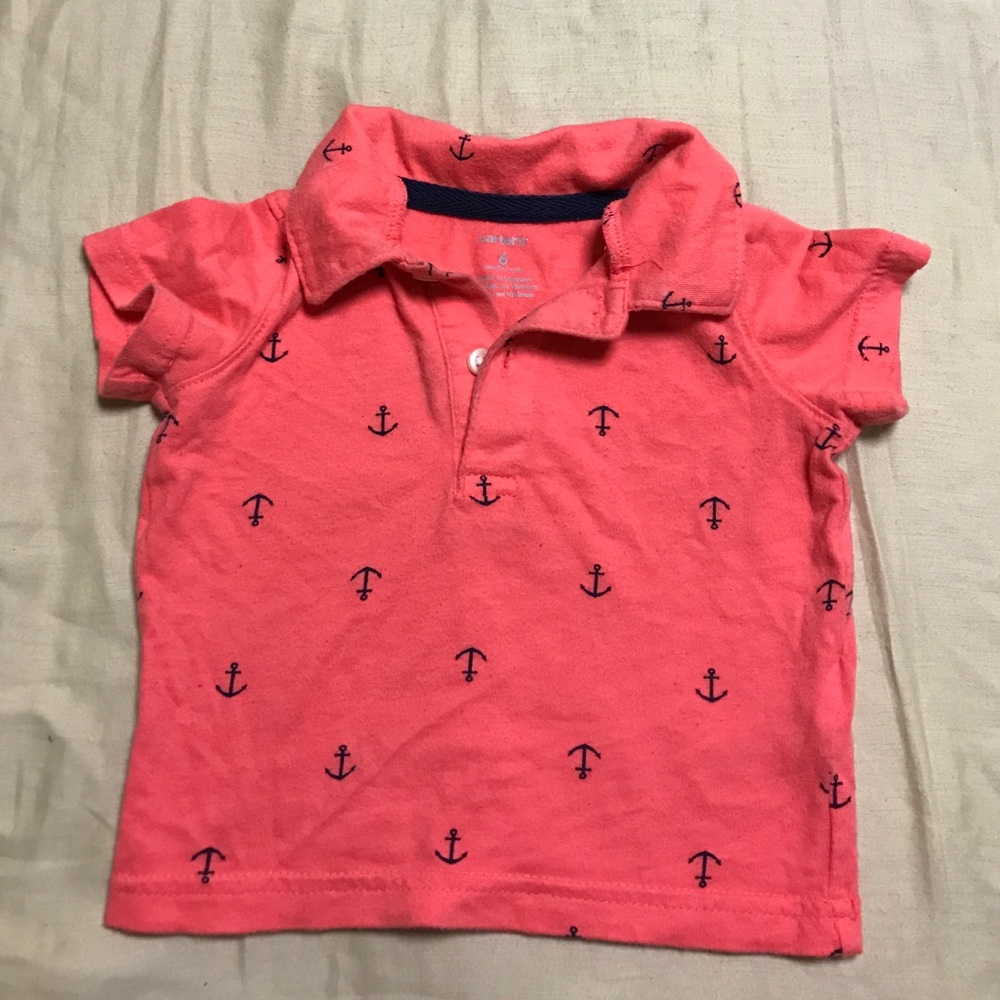 Carters 6m polo shirt