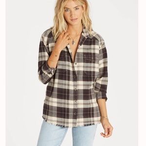 NWT🎉BILLABONG "wild adventure" flannel