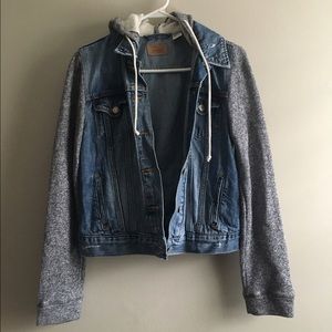 Levi's Hoodie Jean Jacket