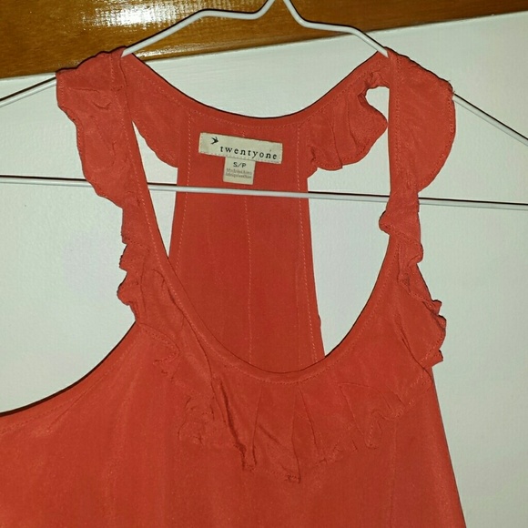 FOREVER21 Ruffled Tank - Picture 2 of 4