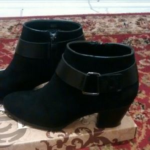 Black Suede booties