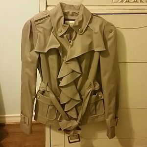 Anthropologie Elevenses Femme Trench Jacket
