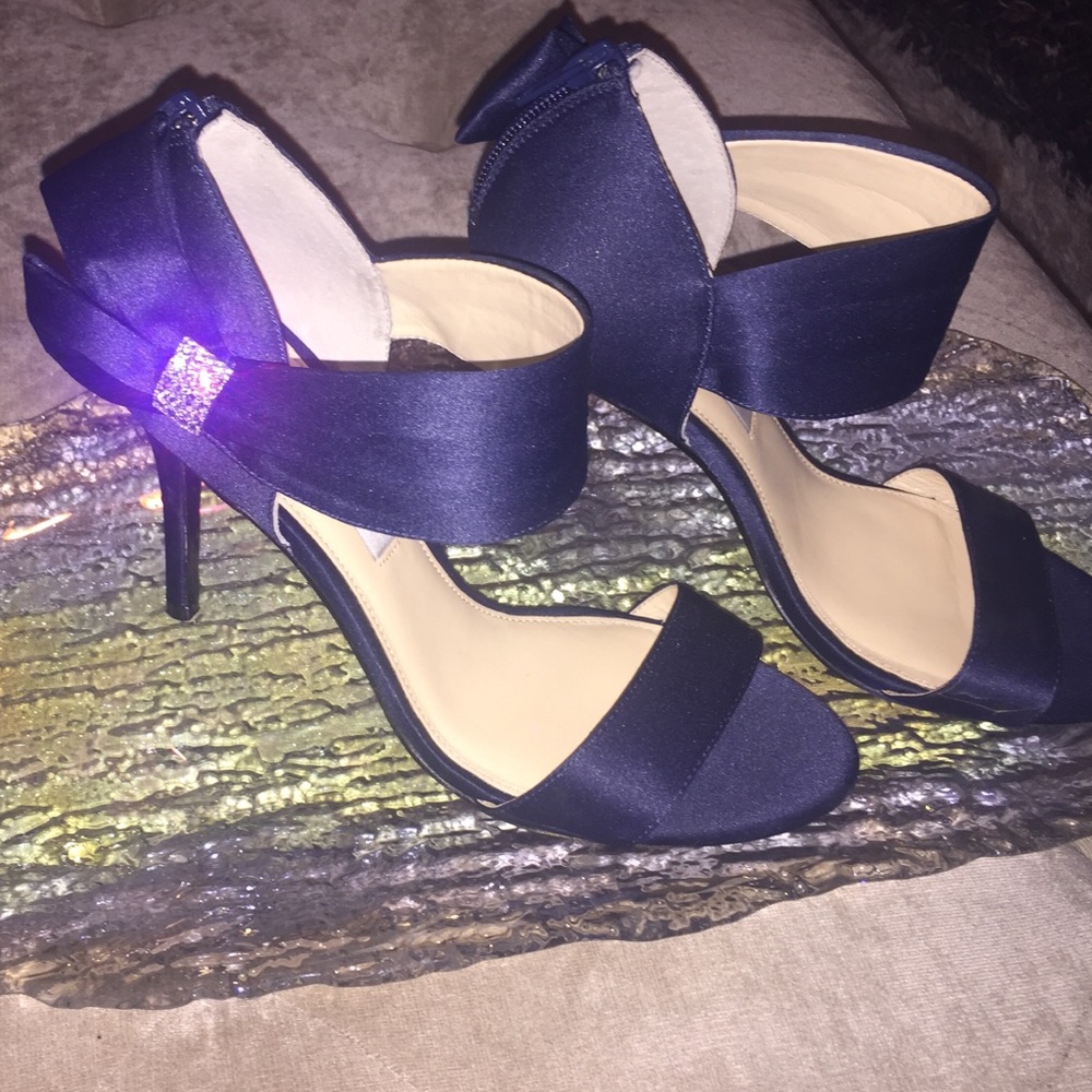 Nina Dark Navy Dress Shoe Size 7