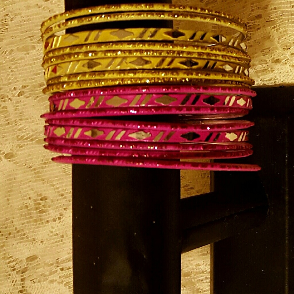 16 pc bangle bracelets