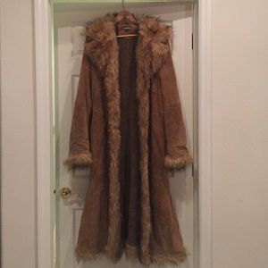 Awesome winter duster coat