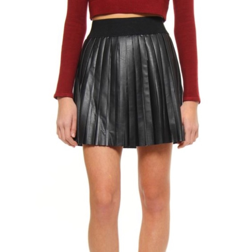Jack by bb Dakota vegan faux leather skirt