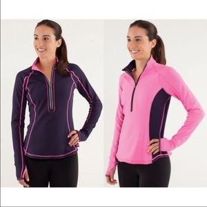 Lululemon U-Turn Reversible Half Zip Up Jacket Sz2