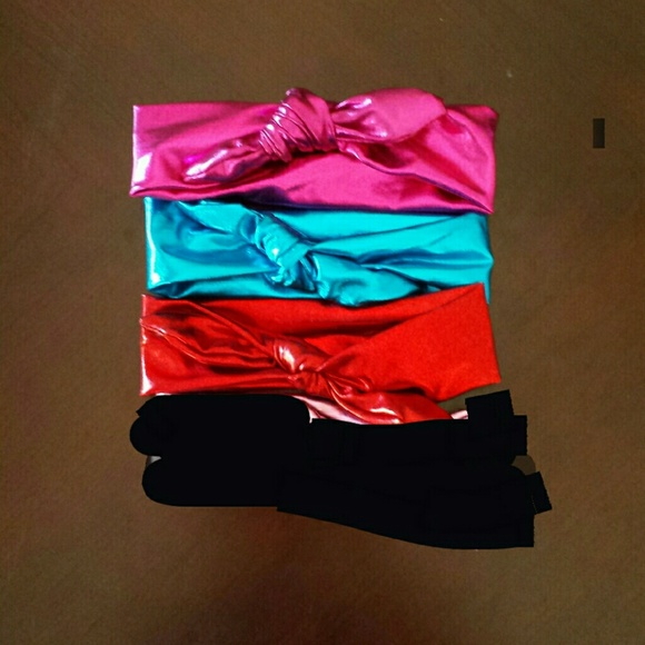 Metallic Baby Headbands - Colors Pack - Picture 1 of 1
