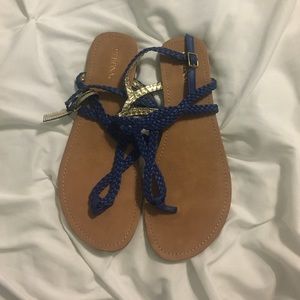Merona blue sandals
