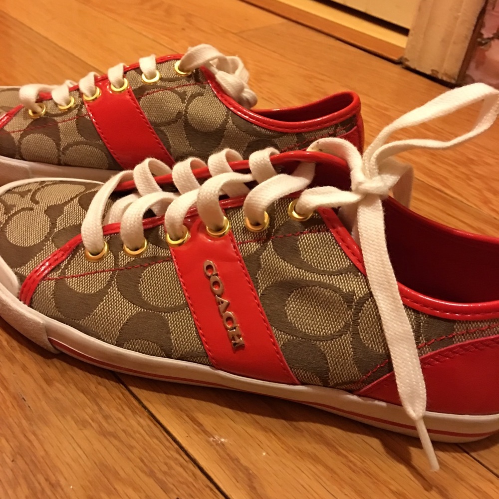 Coach tennis shoes