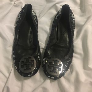 Tory Burch sequin flats